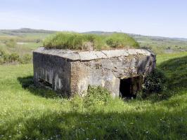 Ligne Maginot - 2C - LA CABRETTE - (Blockhaus pour canon) - Faces gauche et l'arrière