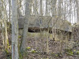 Ligne Maginot - 3B - FERME LA FOLIE OUEST - (Blockhaus pour arme infanterie) - Face frontale