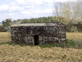 Ligne Maginot - 3C - FONTAINE ST PIERRE - (Blockhaus pour arme infanterie) - L'arrière avec l'entrée hommes
