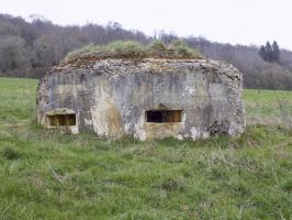 Ligne Maginot - 7B - LES NASSES OUEST - (Blockhaus pour arme infanterie) - Faces frontale / gauche