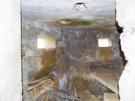 Ligne Maginot - 7B - LES NASSES OUEST - (Blockhaus pour arme infanterie) - Créneaux Hotchkiss gauche et centrale
