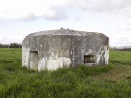 Ligne Maginot - 8B - FOCHELLE - (Blockhaus pour arme infanterie) - L'arrière et face droite