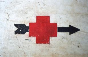 Ligne Maginot - KERFENT - A34 - (Ouvrage d'infanterie) - Indication vers l'infirmerie