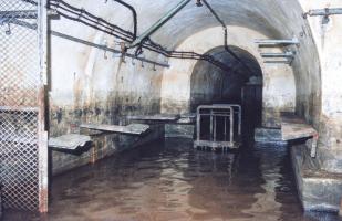 Ligne Maginot - KERFENT - A34 - (Ouvrage d'infanterie) - Tables à manger dans un couloir