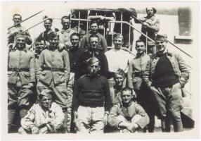 Ligne Maginot - EINSELING - (Casernement) - Baraquements légers - Ferme Ohlmuhle
Une partie de l'équipage de l'ouvrage de l'Einseling
