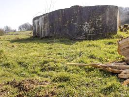 Ligne Maginot - 10A - LE CHENELET NORD - (Blockhaus pour canon) - Faces nord-est, nord-ouest