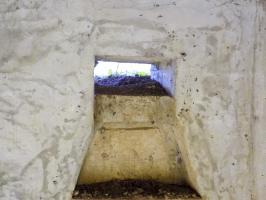 Ligne Maginot - 10A - LE CHENELET NORD - (Blockhaus pour canon) - Créneau FM, vers l'est