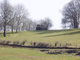 Ligne Maginot - 10A - LE CHENELET NORD - (Blockhaus pour canon) - Vue vers le blockhaus 11A