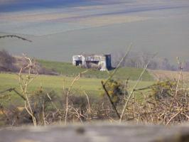 Ligne Maginot - 10A - LE CHENELET NORD - (Blockhaus pour canon) - Vue vers A101bis
