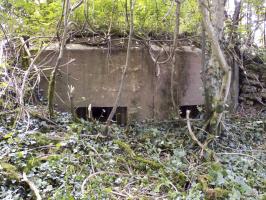 Ligne Maginot - 10B - CHAMP FONTAINE - (Blockhaus pour arme infanterie) - Face frontale