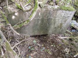 Ligne Maginot - 10B - CHAMP FONTAINE - (Blockhaus pour arme infanterie) - Face gauche, créneau Hotchkiss