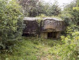 Ligne Maginot - 10C - CHATEAU D'AUTRECOURT - (Blockhaus pour arme infanterie) - Faces droite et frontale