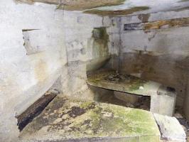 Ligne Maginot - 10C - CHATEAU D'AUTRECOURT - (Blockhaus pour arme infanterie) - Créneaux centrale, Hotchkiss et droite, Hotchkiss