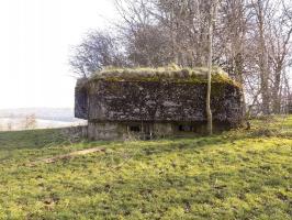 Ligne Maginot - 11A - LA BOULETTE - (Blockhaus pour canon) - Face nord, 2 créneaux Hotchkiss