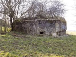 Ligne Maginot - 11A - LA BOULETTE - (Blockhaus pour canon) - Face sud-est, créneau FM