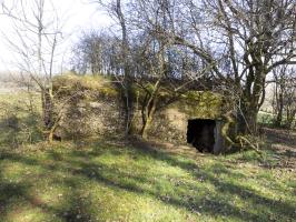 Ligne Maginot - 11A - LA BOULETTE - (Blockhaus pour canon) - L'entrée, face l'ouest