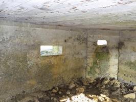 Ligne Maginot - 11A - LA BOULETTE - (Blockhaus pour canon) - Les créneaux AC et FM