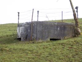 Ligne Maginot - 11B - FERME LA FOLIE - (Blockhaus pour arme infanterie) - Face frontale