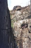 Ligne Maginot - LAUDREFANG - A37 - (Ouvrage d'infanterie) - Bloc 1
La cloche vue depuis le fossé diamant