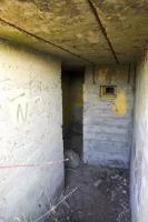 Ligne Maginot - 4 - WANTZENAU DIGUE 7 - (Cuve pour arme d'infanterie) - L'accès à l'encuvement défendu par un créneau