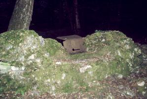 Ligne Maginot - UBERNIED 4 - (Cuve pour arme d'infanterie) - Bouclier d'infanterie.
