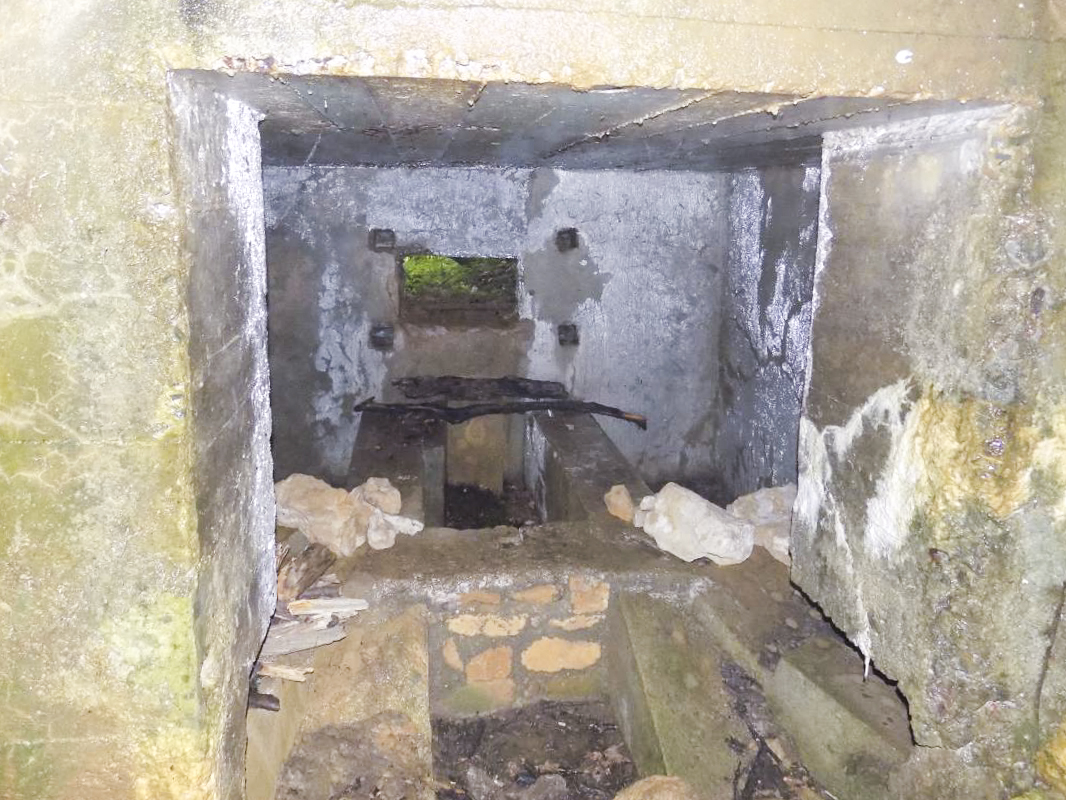 Ligne Maginot - 27A - RIMONNEAU EST - (Blockhaus pour canon) - Pris de l'entrée AC - R Tucker