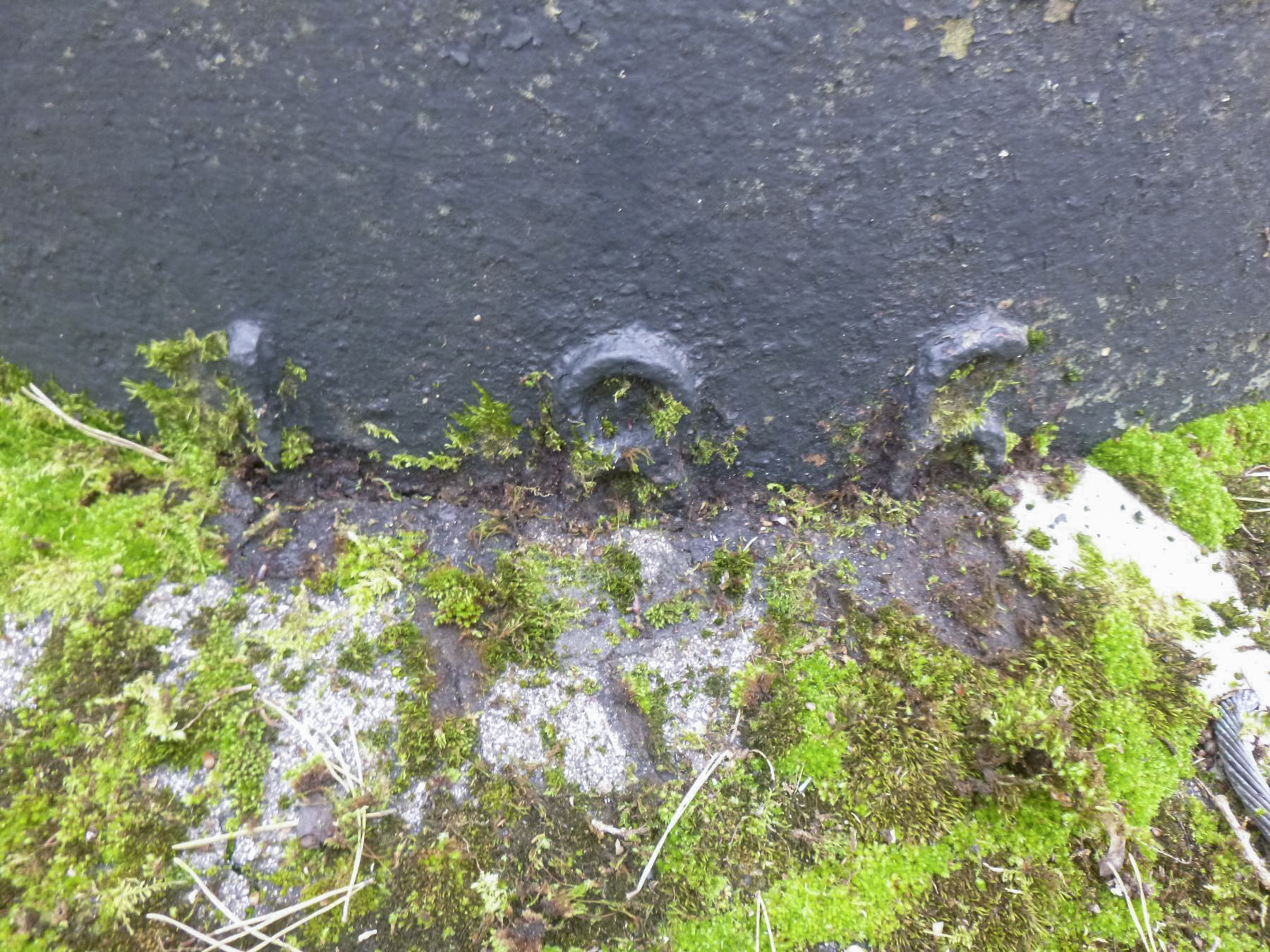 Ligne Maginot - DAMBACH SUD - C56 - (Casemate d'infanterie - Double) - Marquage sur une des cloches - J.luc