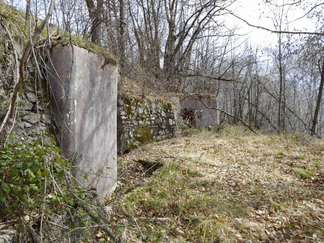Ligne Maginot - PLANET - (Ouvrage d'infanterie) - Les entrées bloc 1 et bloc 2 - ELLENA-CUNY