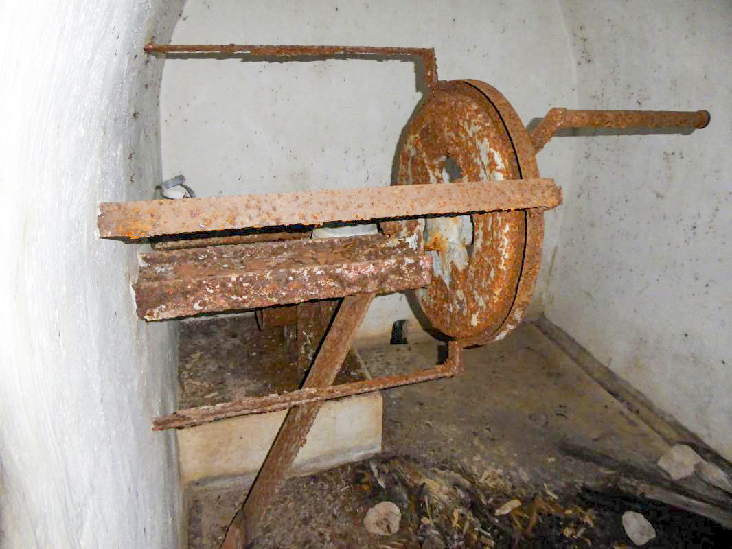 Ligne Maginot - PLANET - (Ouvrage d'infanterie) - Ventilateur manuel