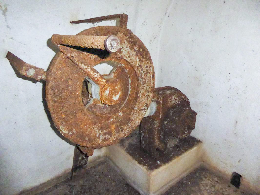 Ligne Maginot - PLANET - (Ouvrage d'infanterie) - Ventilateur manuel