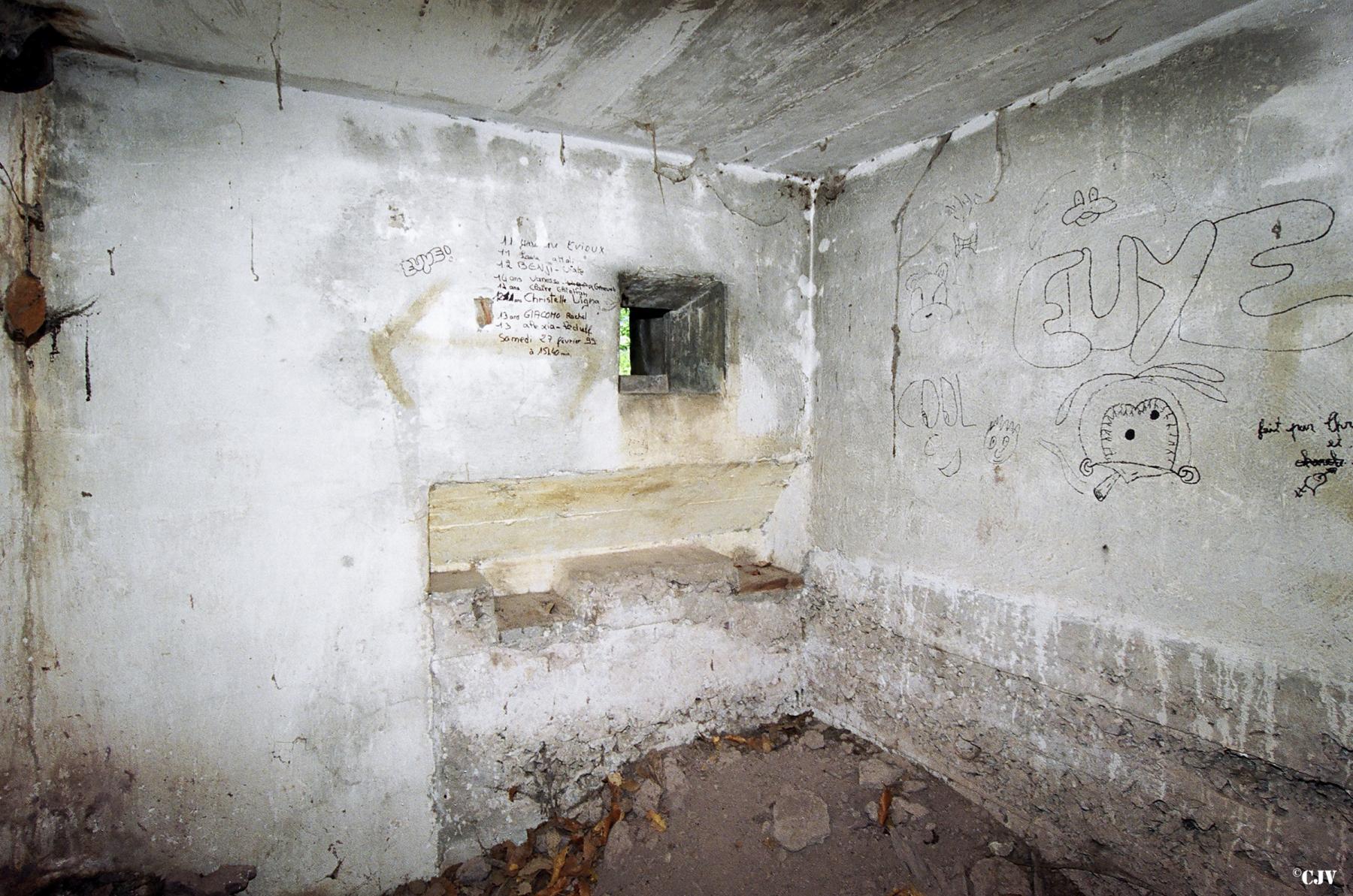 Ligne Maginot - PLANET - (Ouvrage d'infanterie) - Bloc 5 - Lia VERMEULEN