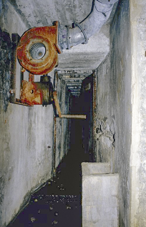 Ligne Maginot - LE PRA (LP)  - (AVANT POSTE) - (Ouvrage d'infanterie) - Première ventilation