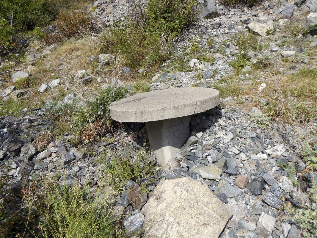 Ligne Maginot - LE PRA (LP)  - (AVANT POSTE) - (Ouvrage d'infanterie) - Table d'orientation