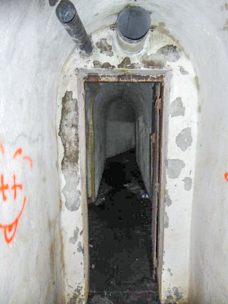 Ligne Maginot - CONCHETAS - CONQUET (OC) - (Ouvrage d'infanterie) - Porte étanche vers blocs 5, 4 et 3