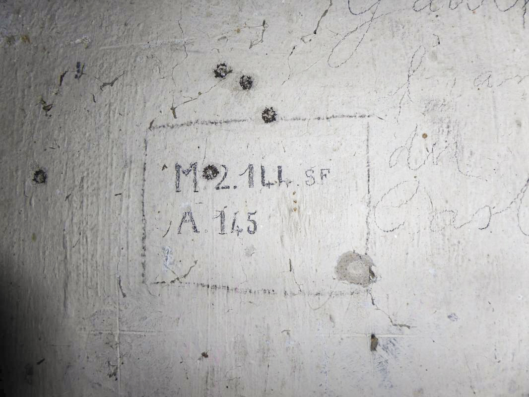 Ligne Maginot - CASTES RUINES (CR) - (Ouvrage d'infanterie) - Bloc 4