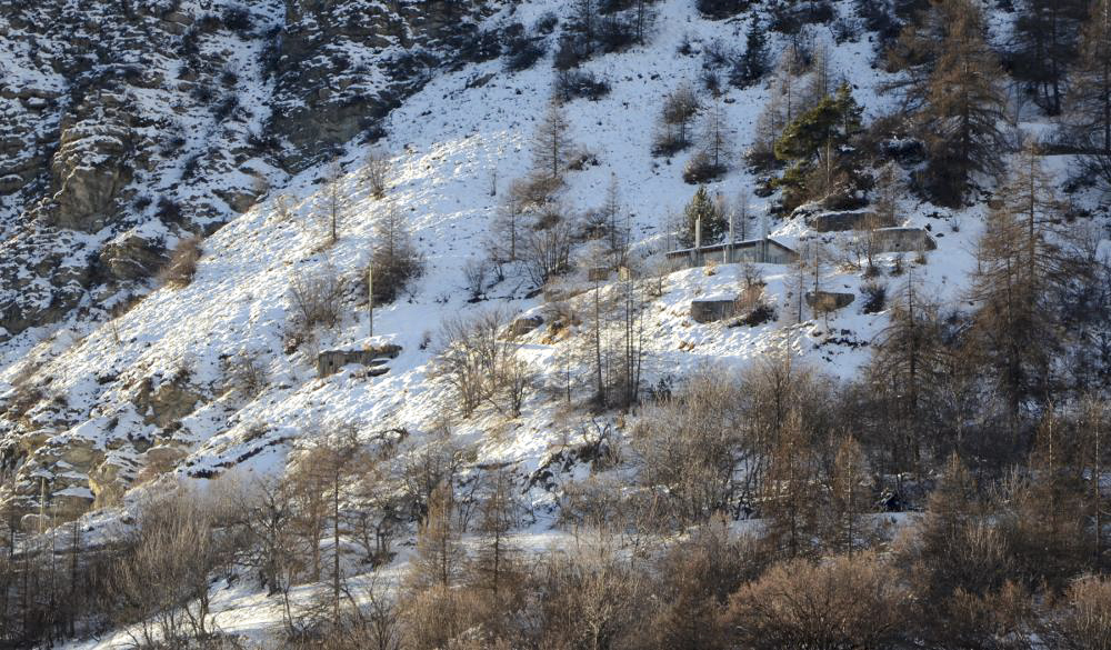 Ligne Maginot - SAINT DALMAS LE SELVAGE (SD) - (Ouvrage d'infanterie) - Vue d'ensemble de l'avant poste