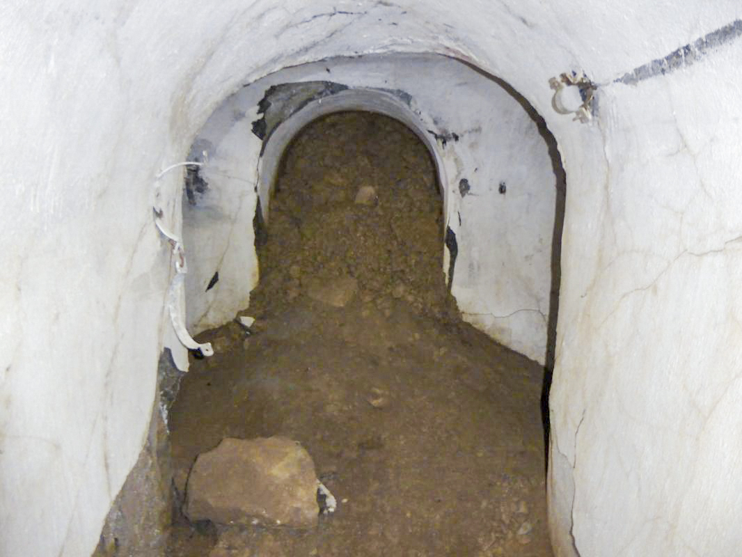 Ligne Maginot - SAINT DALMAS LE SELVAGE (SD) - (Ouvrage d'infanterie) - L'accés remblayé vers le bloc 3