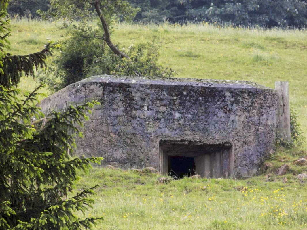 Ligne Maginot - BB80 - L'ORANGERIE - (Blockhaus pour canon) - Pris du pont
