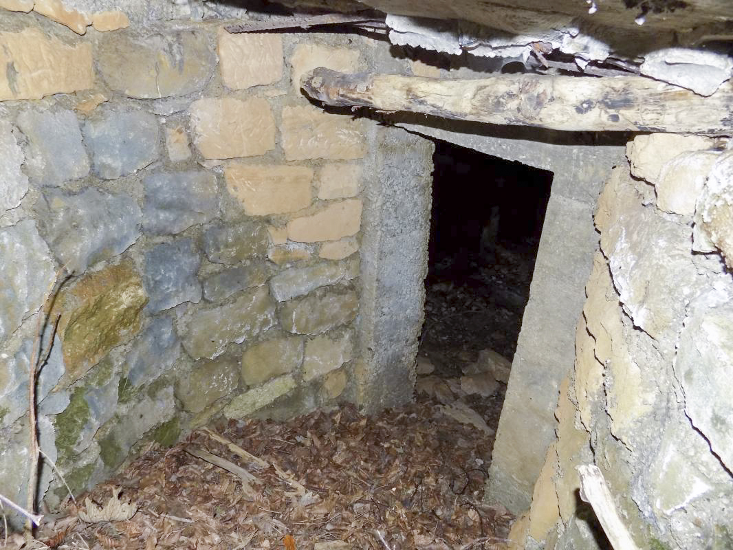 Ligne Maginot - La FALAISE (CM2 / III / 148° RIF) ( PC de Sous-Quartier ) - L'entrée ouest
L'intérieur