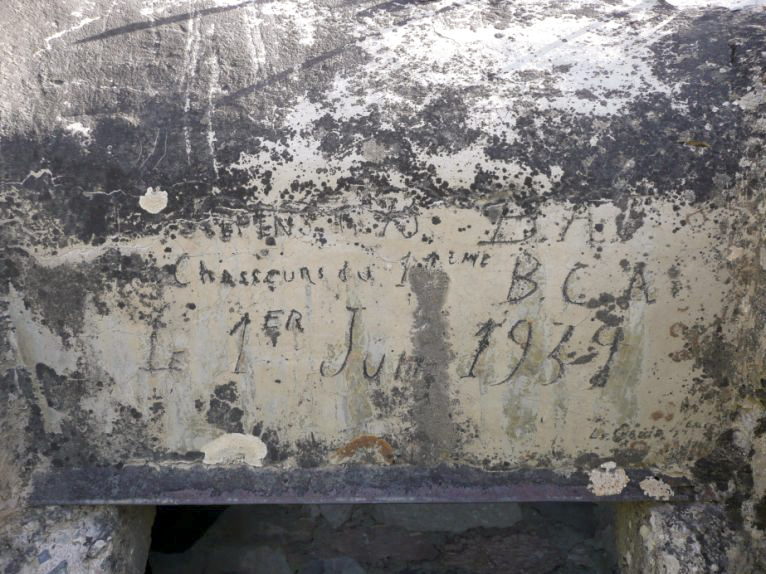Ligne Maginot - CHATELET (TD N° 564) - (Cuve pour arme d'infanterie) - Cartouche