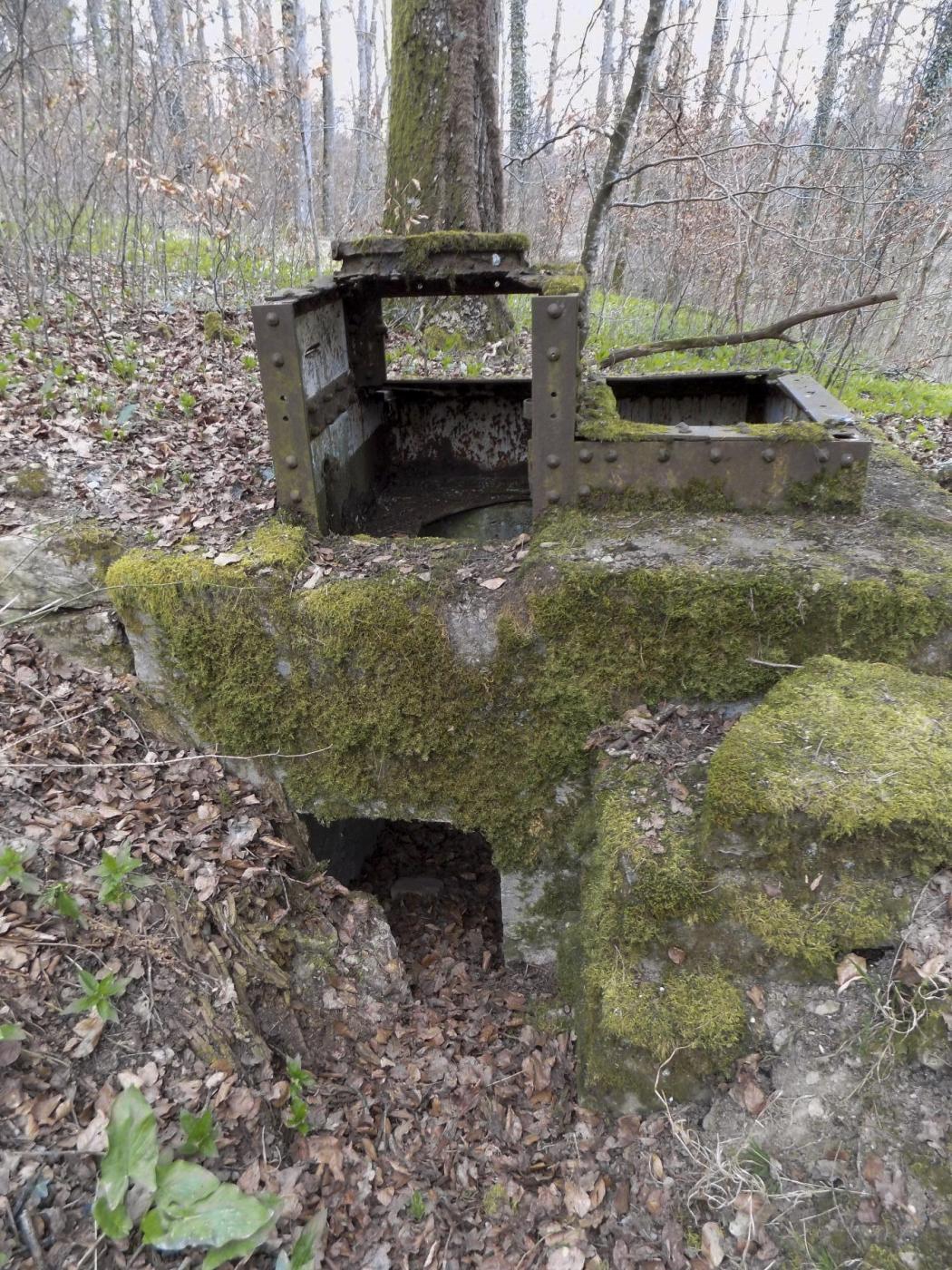 Ligne Maginot - SAUER (OBSERVATOIRE FT RADIO DE) - (Observatoire d'infanterie) - Détail de l'observatoire