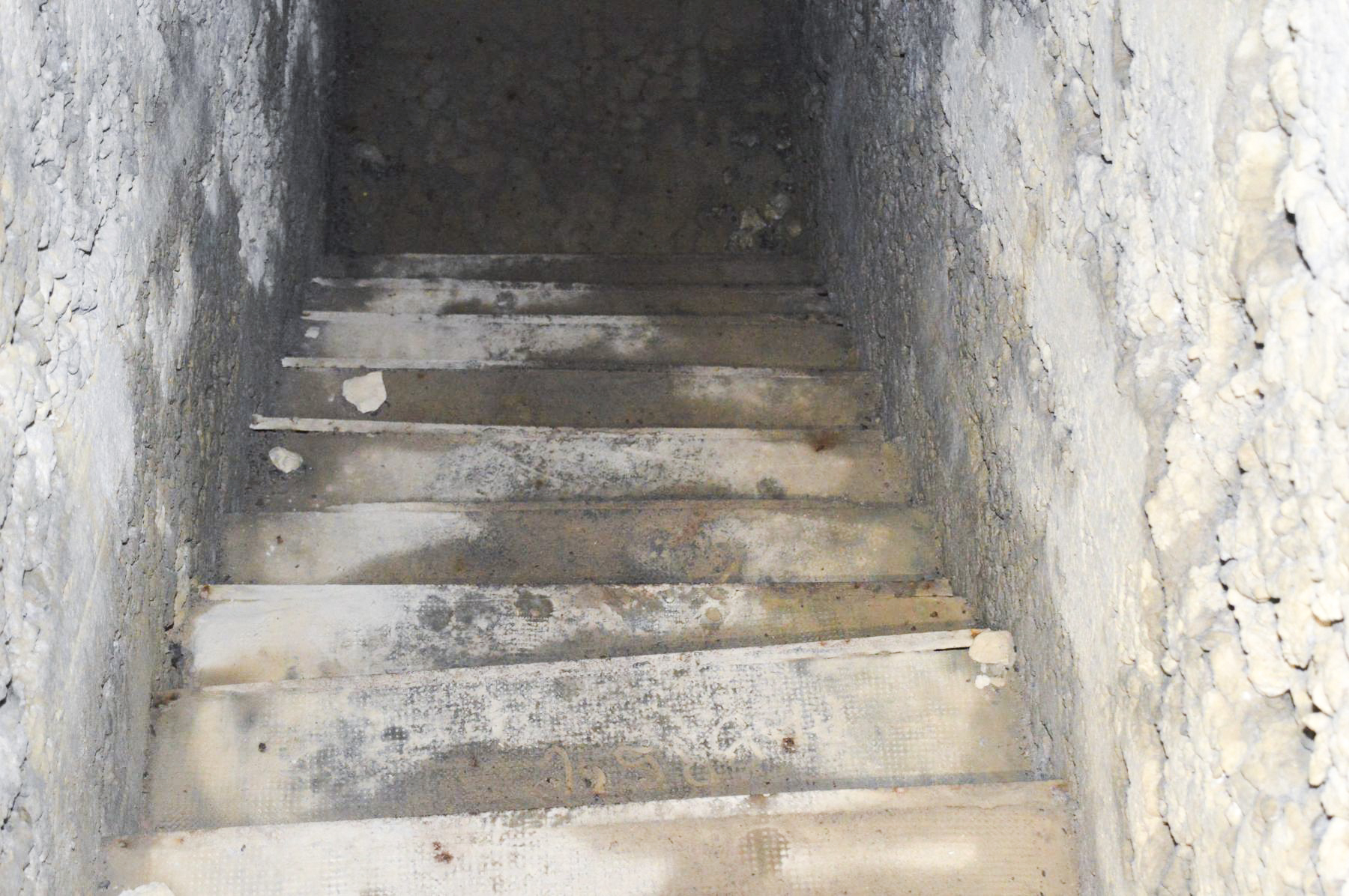 Ligne Maginot - LA BEOLE (BE) - (Ouvrage d'infanterie) - Escalier du bloc 3 - PRASIL Michal