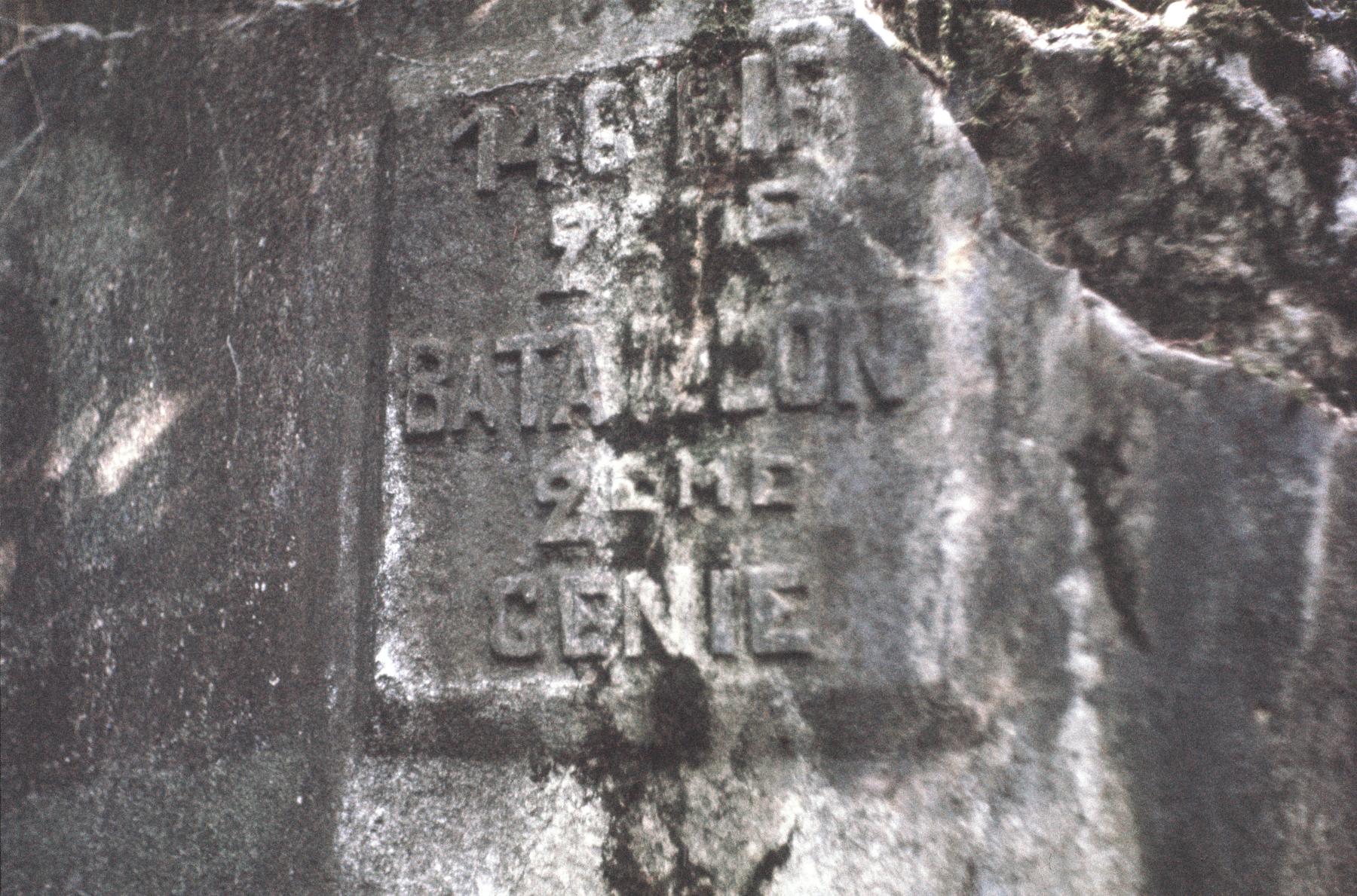 Ligne Maginot - AB10 - (Blockhaus pour canon) - Cartouche - MANSUY Michel