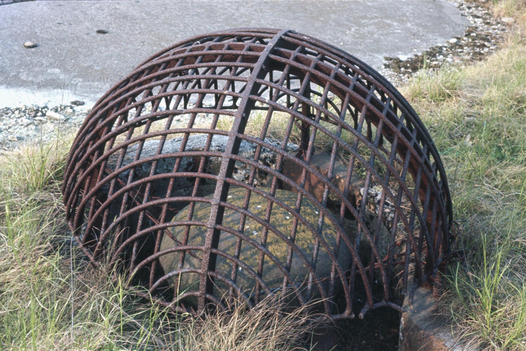 Ligne Maginot - BAMBESCH - A35 - (Ouvrage d'infanterie) - Bloc 1
La protection de la prise d'air - MANSUY Michel