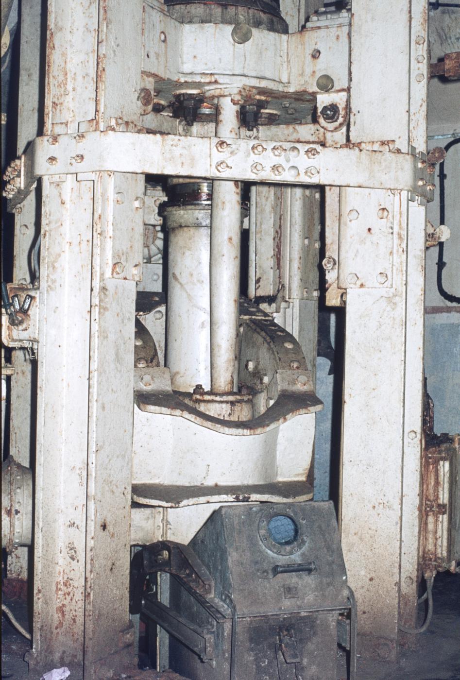 Ligne Maginot - BAMBESCH - A35 - (Ouvrage d'infanterie) - Bloc 1
Étage inférieur de la tourelle - MANSUY Michel