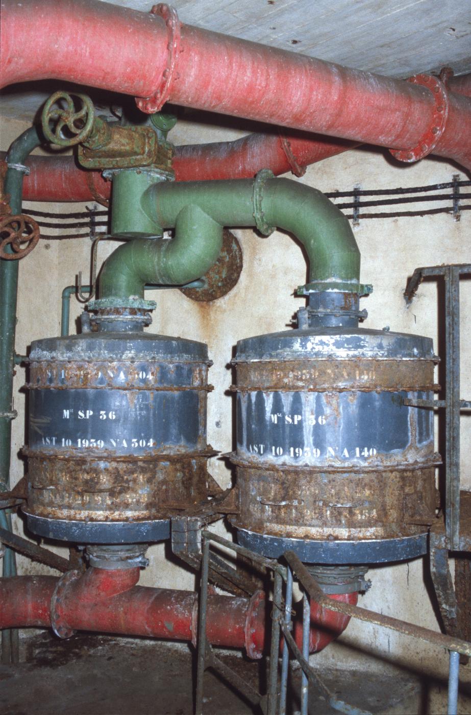 Ligne Maginot - BAMBESCH - A35 - (Ouvrage d'infanterie) - Bloc 1
Les filtres - MANSUY Michel