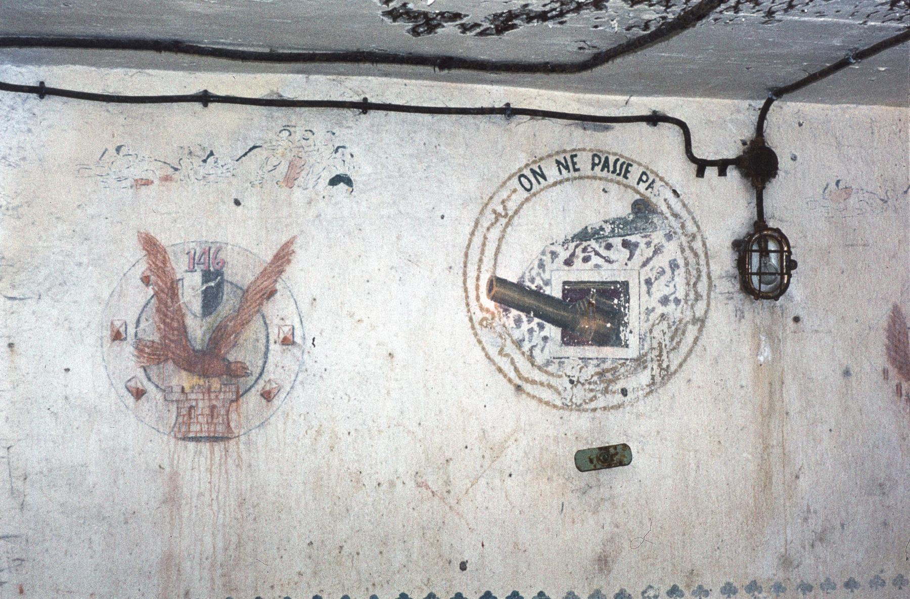 Ligne Maginot - BAMBESCH - A35 - (Ouvrage d'infanterie) - Bloc 2
Insignes - MANSUY Michel