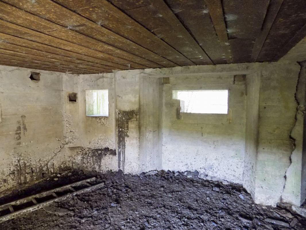 Ligne Maginot - A94 - BRUNCENT - (Blockhaus lourd type STG / STG-FCR - Simple) - Les créneaux - R Tucker