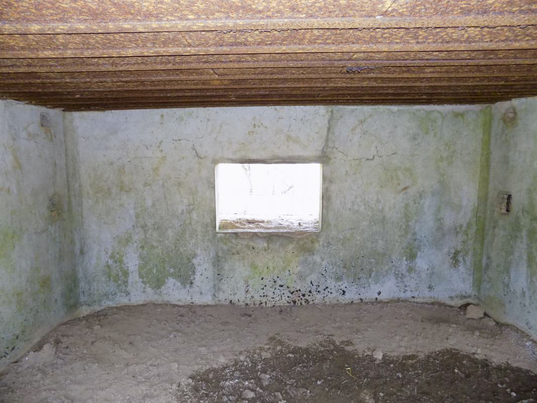 Ligne Maginot - EUILLY SUD - (Blockhaus pour canon) - face frontale