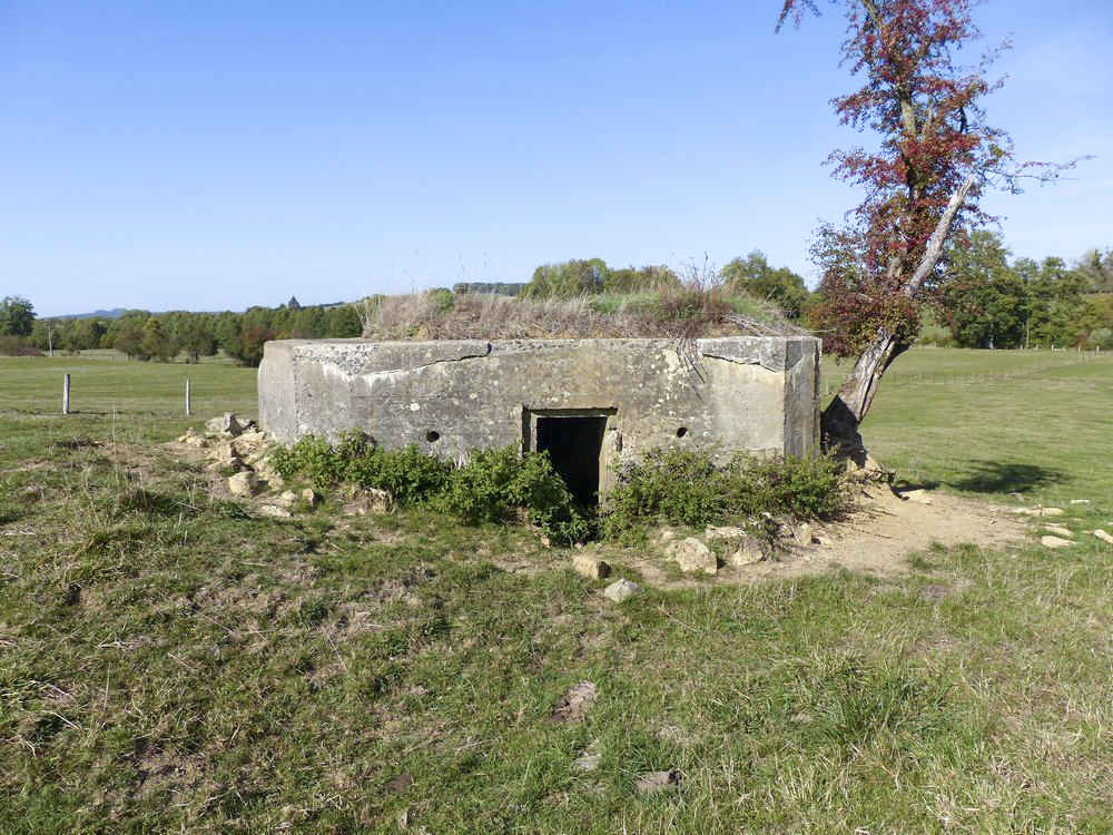 Ligne Maginot - 83A - LA CARITE - (Blockhaus pour arme infanterie) - Vue arrière 